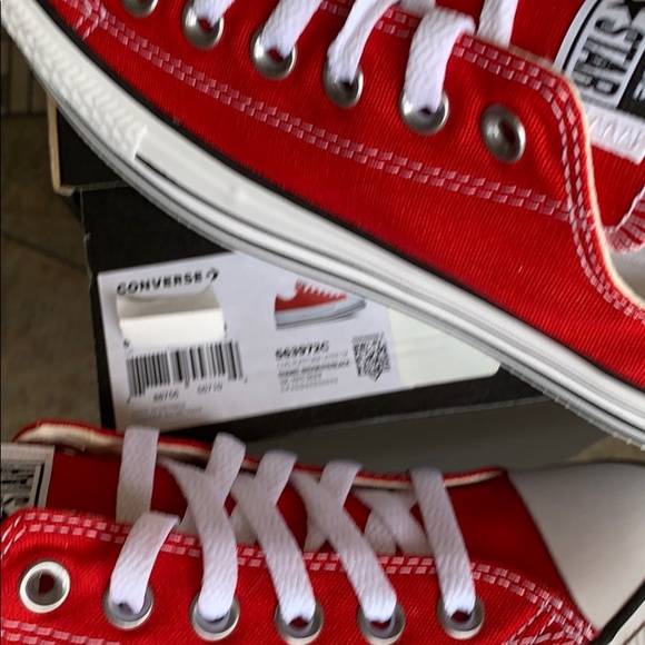 CONVERSE CTAS PLATFORM LAYER OX ENAMEL RED/WHITE/B - Picture 12 of 16